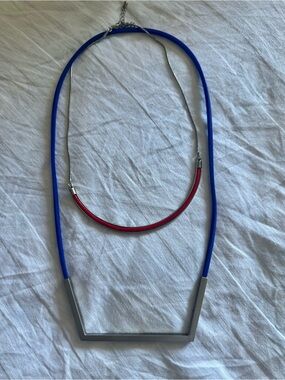 COS + 1 other necklace